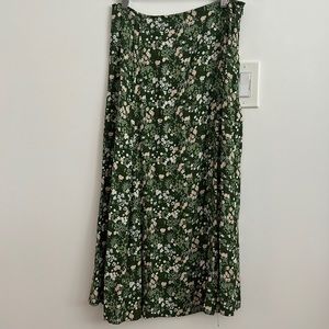 Reformation midi skirt